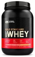 Протеин Optimum Nutrition 100% Whey Gold Standard (819-943 г) клубника-банан