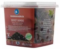 Marmarabirlik Оливки с маслом черные натуральные SEPET SERISI M с косточкой