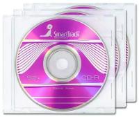 Диск CD-R SmartTrack 700Mb 52x 3 шт. slim case