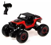 Внедорожник JD Toys 699-131, 1:20, 19.5 см, черный/красный