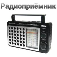 Радиоприемник Luxe Bass LB-A24 Радио FM, SW1-8, AM / Прихвати с собой в поход, путешествие, баню, пикник / Отличный подарок