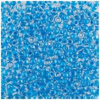 Бисер круглый PRECIOSA 5, 10/0, 2,3 мм, 500 г, (Ф435), голубой