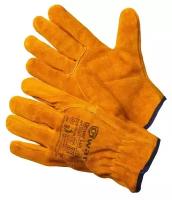 Цельноспилковые перчатки анатомического кроя Gward Driver Lux размер 10