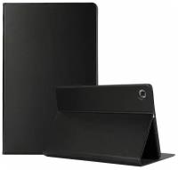 Чехол для планшета Lenovo Tab M10 Plus FHD (2020) TB-X606F/X606X, кожаный, трансформируется в подставку (черный)