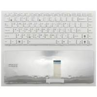 Клавиатура для ноутбука Asus X44L белая с белой рамкой