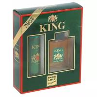 Подарочный набор для мужчин: туалетная вода King, 100 мл + дезодорант, 150 мл