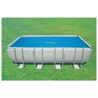 Тент обогревающий для прямоугольных каркасных бассейнов Intex Solar Cover (29026/59957)