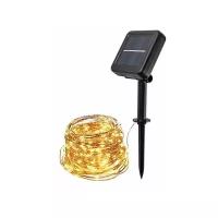 Светильник садовый на солнечной батарее SLR-G03-200Y ФАZА (нить, желт. 200 LED) (5033344)