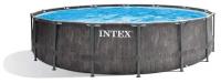 Бассейн каркасный Intex Greywood Prism Frame Pool 457x122 см, арт. 26742