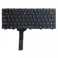 Клавиатура для ноутбука Asus Eee PC 1011PX, 1015PX, X101, чёрная без рамки, гор. Enter