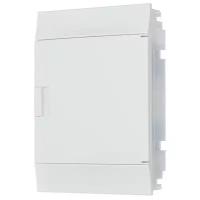 Распределительный шкаф ABB Mistral41 24 мод., IP41, встраиваемый, термопласт, белая дверь, 1SLM004102A1105