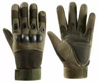 Перчатки тактические для страйкбола, мото и велоспорта Army Tactical Gloves зеленые