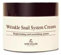 The Skin House Крем антивозрастной на основе муцина улитки - Wrinkle snail system cream, 50мл