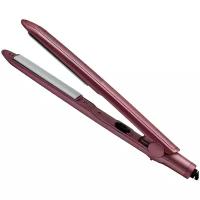 Плойка стайлер для выпрямления волос / локонов, выпрямитель 5 режимов 120 - 200 градусов / Geemy GM-1952 / Цвет: Розовый
