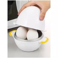 Яйцеварка для СВЧ на 3 яйца 15,3х12,9х13,7 см Akebono