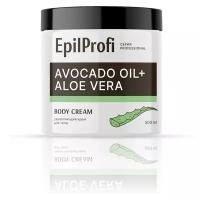 Epilprofi / Крем для тела укрепляющий. С маслом авокадо и алоэ вера. 500 мл