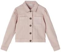 name it, куртка для девочки, Цвет: серо-розовый, размер: 128