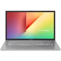 17.3" Ноутбук ASUS VivoBook 17 X712EA-AU229T (1920x1080, Intel Core i3 3 ГГц, RAM 8 ГБ, SSD 256 ГБ, Win10 Home), 90NB0TW1-M02520, серебристый