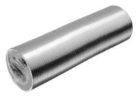 Воздуховод гофрированный "Алювент", d=90 мм, раздвижной до 3 м, алюминиевый