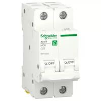 Автоматический выключатель Schneider Electric Resi9 2P (С) 6 kA 25 А