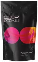 Deep Pink, Крымская морская розовая соль для ванн / без добавок / похудение / расслабление / антицелюлит / 1000 г