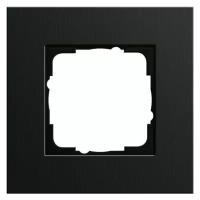 Gira Рамка 1- постовая Gira Esprit черный 0211126
