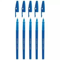 STABILO Набор шариковых ручек Liner (808/41-5В), 808/41-5В, синий цвет чернил, 5 шт