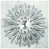 Часы настенные, серия: Ажур, "Новелла", d-60 см, циферблат-22 см