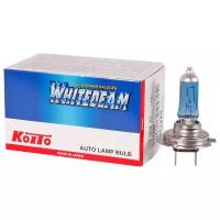 Лампа галогенная Koito Whitebeam H7 12V 55W (100W) 4200K, 1 шт.