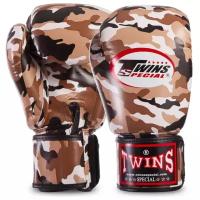 TWINS Боксерские перчатки Twins fbgvs3-ml fancy boxing gloves коричневые