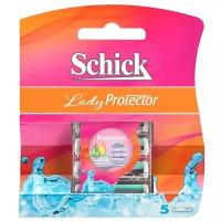 Schick Lady Protector Сменные лезвия, 5 шт