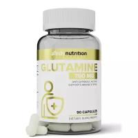 Глютамин/Комплекс аминокислот/Глютамин спортивное питание/Пищевая добавка Glutamine Caps/ 700mg/90 капсул