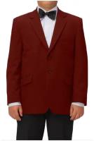 Школьный пиджак для мальчика Инфанта, модель 0501, цвет бордовый, размер 164-80