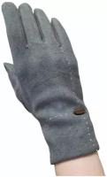 Перчатки женские сенсорные, размер универсальный, серый цвет