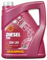 Синтетическое моторное масло Mannol Diesel TDI 5W-30, 5 л