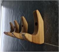 Вешалка настенная деревянная Крючок для ванны для кухни для бани для гардеробной