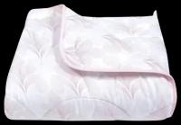Одеяло АртПостель Лебяжий пух Комфорт, легкое, 172 х 205 см, белый с узором