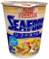 Лапша быстрого приготовления Nissin Cup Noodles Global Seafood / Кап Нудлс Глобал Морепродукты 64 г.