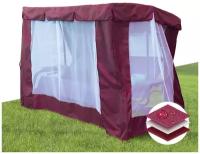 Тент-шатер Fler для качелей Варадеро (219х131х170 см бордо