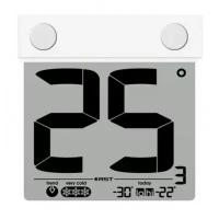 Электронный цифровой уличный оконный термометр с прозрачным дисплеем RST 01288