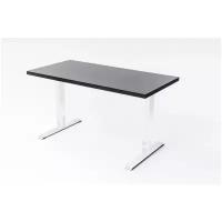 StolStoya Стол с регулировкой высотой титан 120х65 W/Стол компьютерный/стол офисный/ стол письменный/ регулируемый стол /для работы стоя/ регулирующий высоту/ подъемный стол/ с подъемным механизмом/ стол трансформер/ геймерский стол/ для кабинета/ для офиса