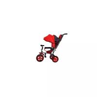 Велосипед детский трехколесный с родительской ручкой Liga PC надувные колеса (красный)