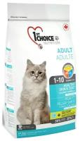 1St Choice Healthy Skin&Coat корм для кошек для здоровой кожи и шерсти Лосось, 2,72 кг