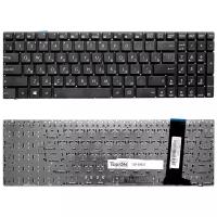 Клавиатура для ноутбука Asus G56, N56, N76 Series. Плоский Enter. Черная, без рамки. PN: 9Z.N8BBQ.G0R.