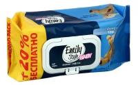 Промо Emily Style влажные салфетки для детей 100 +20 штук (+20% бесплатно)