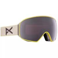 Лыжная, сноубордическая маска со съёмной линзой ANON M4 Goggles Toric + Bonus Lens + MFI Face Mask, серый