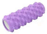 Ролик для йоги фиолетовый 33х14см ЭВА/АБС B33071