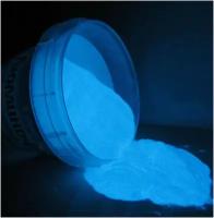 Люминофор (Фотолюминесцентный пигмент), Синее свечение, 100 гр