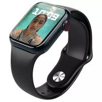 Умные часы M7 Plus Smart Watch 45мм, series 7 (iOS/Android), влагозащита IP 68, цвет черный