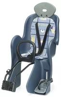 Вело Кресло детское (крепление на раму) YC-800 Сине-серый